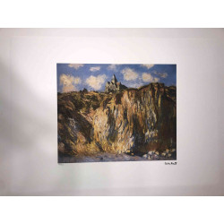 Claude Monet litho off set 50x70 cm