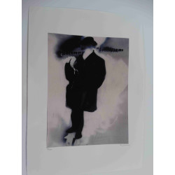 Mario Schifano Lithografie off set 50x70 cm gecertificeerd
