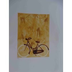 Mario Schifano Off set lithograph cm 50x70 certified