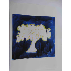 Mario Schifano Off set lithograph cm 50x70 certified