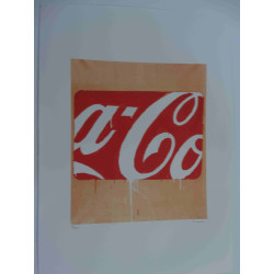 Mario Schifano Off set lithograph cm 50x70 certified