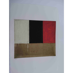Mario Schifano Off set lithograph cm 50x70 certified