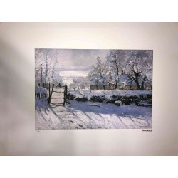 Set de litografías de Claude Monet 50x70 cm
