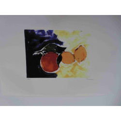 Mario Schifano Off set lithograph cm 50x70 certified