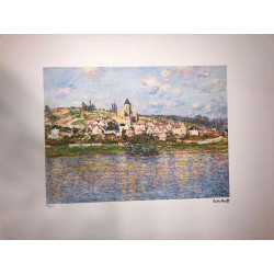 Claude Monet litho off set 50x70 cm