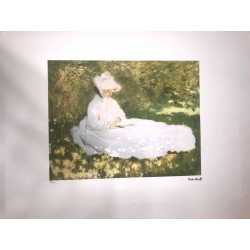 Claude Monet litho off set 50x70 cm