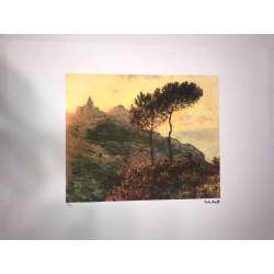 Claude Monet litho off set 50x70 cm