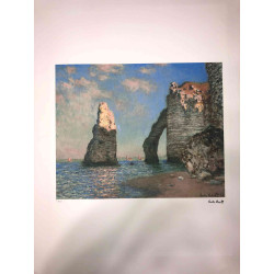 Claude Monet litho off set 50x70 cm