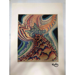 František Kupka Litografická ofsetová souprava 50x70 cm certifikovaná