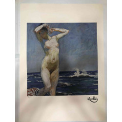 Frantisek Kupka Lithografie off set 50x70 cm gecertificeerd