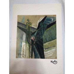 František Kupka Litografická ofsetová souprava 50x70 cm certifikovaná