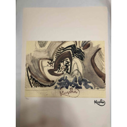 František Kupka Litografická ofsetová souprava 50x70 cm certifikovaná