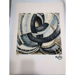 František Kupka Litografická ofsetová souprava 50x70 cm certifikovaná