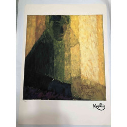 František Kupka Litografická ofsetová souprava 50x70 cm certifikovaná