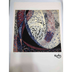 František Kupka Litografická ofsetová souprava 50x70 cm certifikovaná