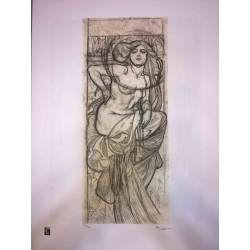 Set de litografía Alphonse Mucha 50x70 cm
