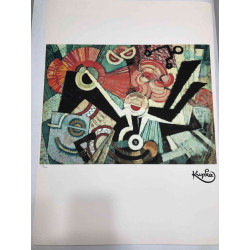 František Kupka Litografická ofsetová souprava 50x70 cm certifikovaná