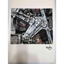 Frantisek Kupka Lithografie off set 50x70 cm gecertificeerd