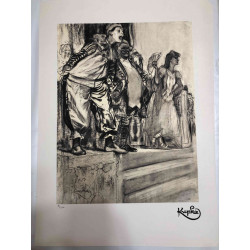Frantisek Kupka Lithografie off set 50x70 cm gecertificeerd