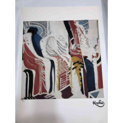 František Kupka Litografická ofsetová souprava 50x70 cm certifikovaná