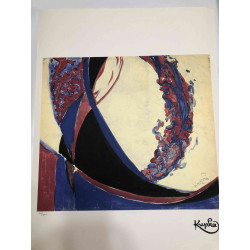 František Kupka Litografická ofsetová souprava 50x70 cm certifikovaná
