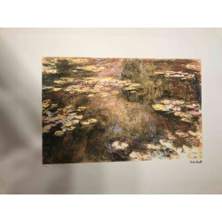 Claude Monet litho off set 50x70 cm