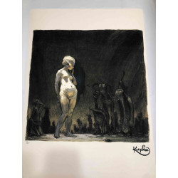 František Kupka Litografická ofsetová souprava 50x70 cm certifikovaná