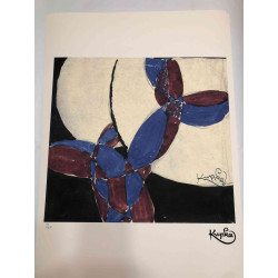 Frantisek Kupka Lithografie off set 50x70 cm gecertificeerd
