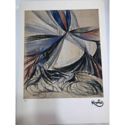 František Kupka Litografická ofsetová souprava 50x70 cm certifikovaná