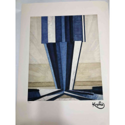 František Kupka Litografická ofsetová souprava 50x70 cm certifikovaná