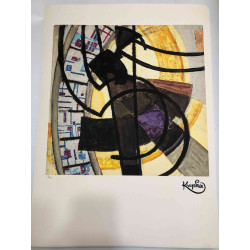 Frantisek Kupka Lithografie off set 50x70 cm gecertificeerd
