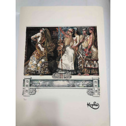František Kupka Litografická ofsetová souprava 50x70 cm certifikovaná