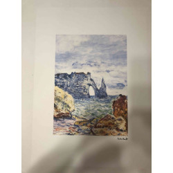 Claude Monet litho off set 50x70 cm