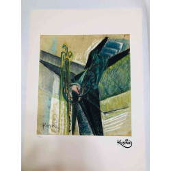 František Kupka Litografická ofsetová souprava 50x70 cm certifikovaná