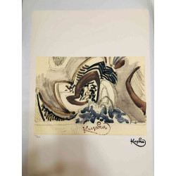 František Kupka Litografická ofsetová souprava 50x70 cm certifikovaná