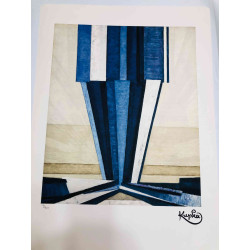 Frantisek Kupka Lithografie off set 50x70 cm gecertificeerd