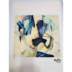 Frantisek Kupka Lithografie off set 50x70 cm gecertificeerd