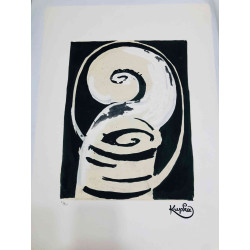 František Kupka Litografická ofsetová souprava 50x70 cm certifikovaná