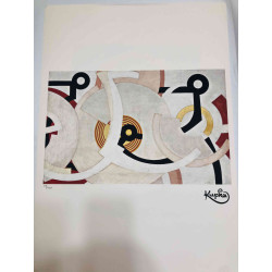 František Kupka Litografická ofsetová souprava 50x70 cm certifikovaná