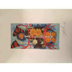 Salvador Dali Tarot serie Lithografie off set 50x70 cm gecertificeerd