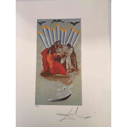 Salvador Dali Tarot serie Lithografie off set 50x70 cm gecertificeerd