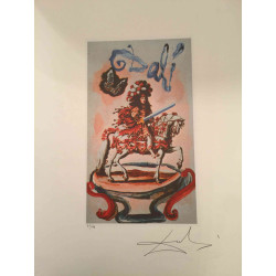 Salvador Dali Tarot serie Lithografie off set 50x70 cm gecertificeerd