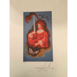 Salvador Dali Tarot serie Lithografie off set 50x70 cm gecertificeerd