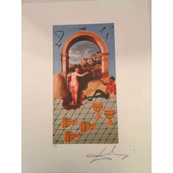 Salvador Dali Tarot serie Lithografie off set 50x70 cm gecertificeerd