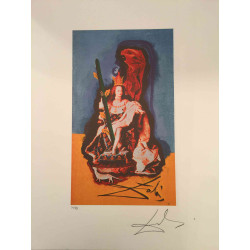 Salvador Dali Tarot serie Lithografie off set 50x70 cm gecertificeerd