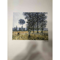 Claude Monet litho off set 50x70 cm