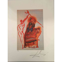 Salvador Dali Tarot serie Lithografie off set 50x70 cm gecertificeerd
