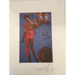 Salvador Dali Tarot serie Lithografie off set 50x70 cm gecertificeerd