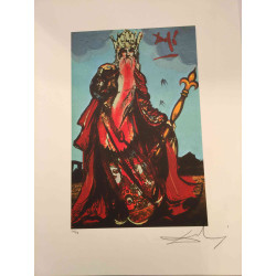 Salvador Dali Tarot serie Lithografie off set 50x70 cm gecertificeerd