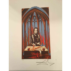 Salvador Dali Serie Tarot Litografía off set 50x70 cm certificada